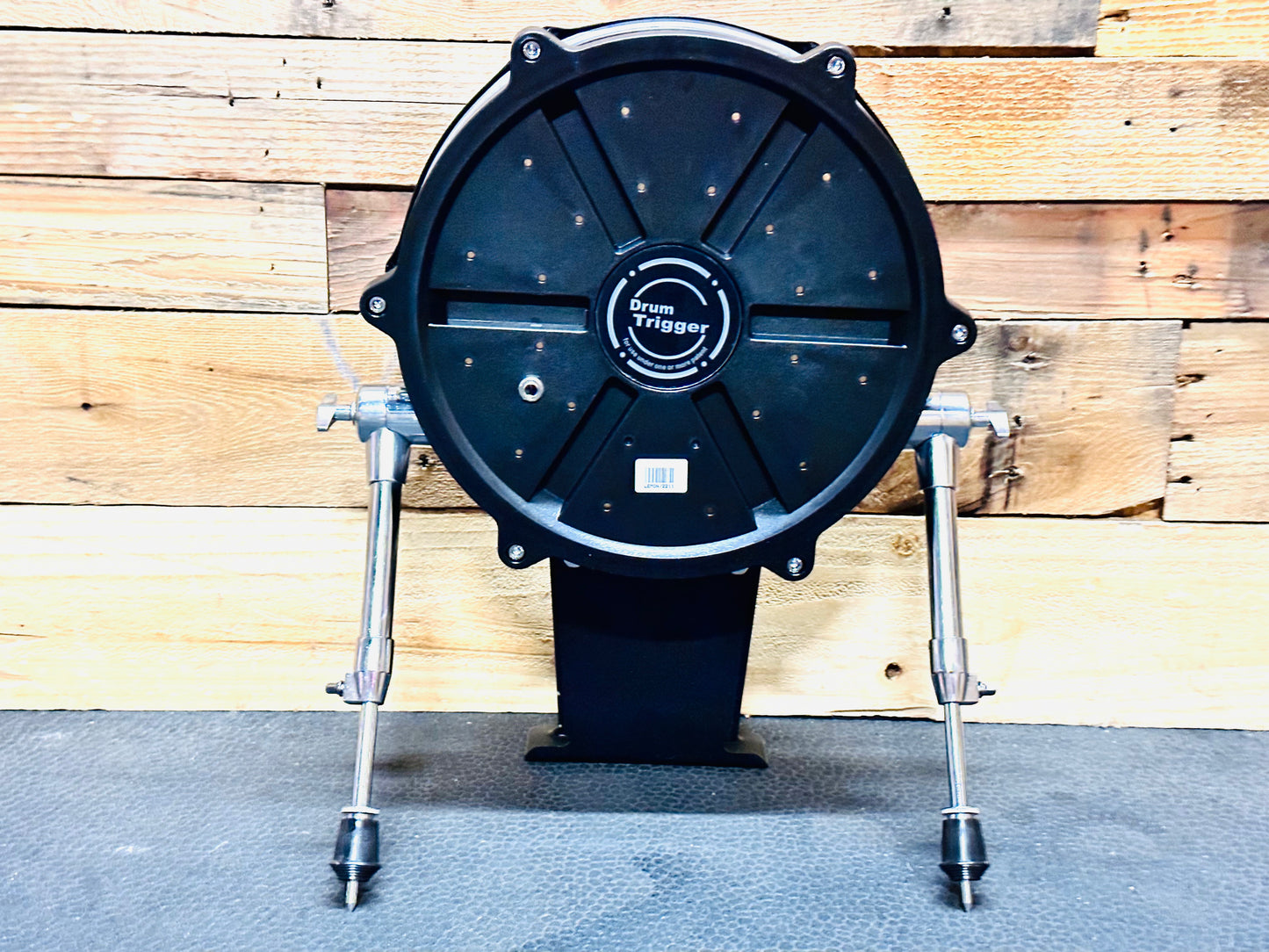 Lemon 12” Black Sparkle Bass Kick Drum for Roland and Alesis Kit