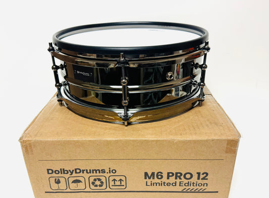 Dolby Drums 12” Electronic SNARE DEMO w 6 Triggers M6 PRO for Roland Alesis Drum