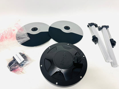 Donner Cymbal Crash Hi Hat Tom Electronic Drum Bundle