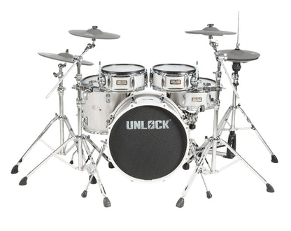 UNLOCK L1 Mini E Drum Kit Silver Edition