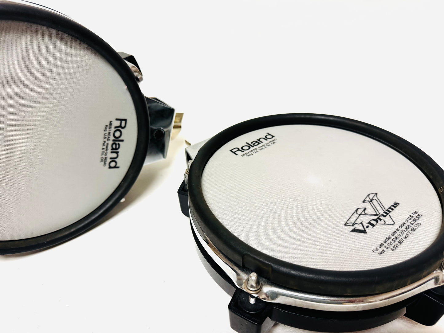 Pair of Roland PD-85 Mesh 8” Tom or Snare Pad PD85