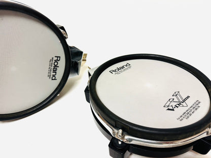 Pair of Roland PD-85 Mesh 8” Tom or Snare Pad PD85