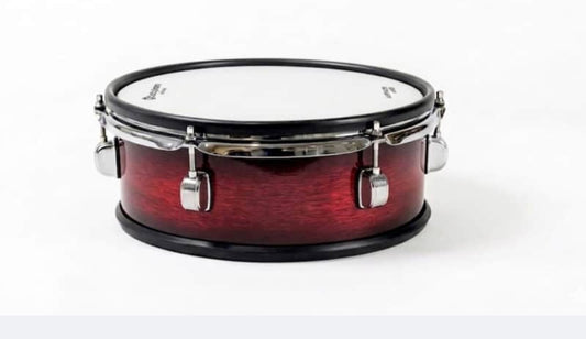 Dolby 12” Dual Core RED FADE Electronic Silicone SNARE for Roland Drum