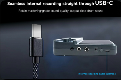 UNLOCK Dark Horse Electronic Drum Trigger Module Compatible Roland