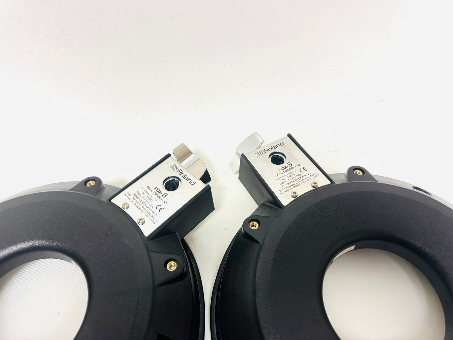 Pair of Roland PDX-8 Mesh Pads with Mount Clamp and Cable PDX8