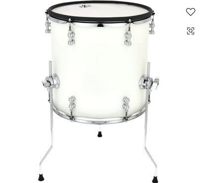 HXM 14x14 Mesh White Floor Tom for Roland Alesis Kit VAD