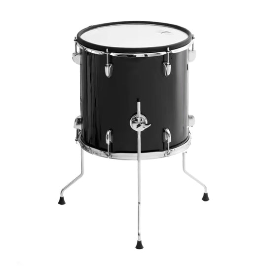 HXM 14” X 14” Mesh Black Sparkle Floor Tom for Roland Alesis Lemon Kit VAD