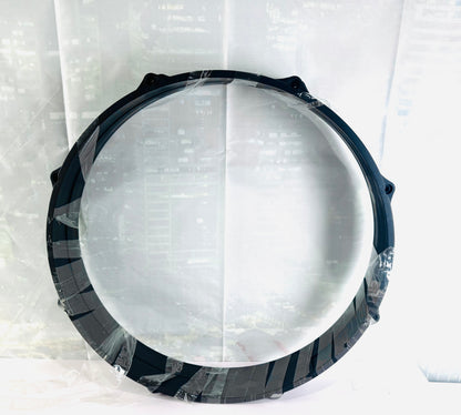Pair of 18” Black Nylon Bass Drum Hoop Kick Drum Rim 18 Inch