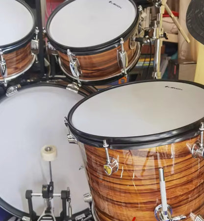 Lemon T950 PRO Dark Wood Electronic Drum Set T-950 Compatible Roland Alesis