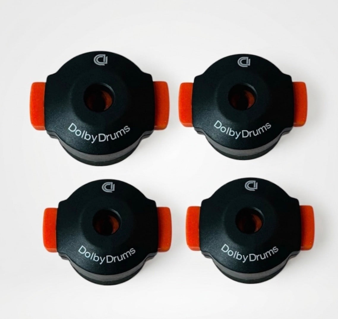 Dolby Quick Release Mount 8mm Cymbal Wing Nut w Foam Felt Washer