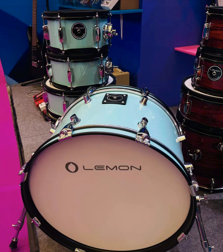 Lemon T950 PRO Electronic Drum Set BLUE SPARKLE T-950 Compatible Roland Alesis