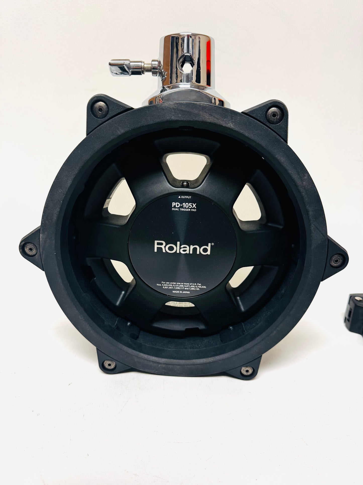 Roland PD-105X 10” Black WraptorSkinz Mesh Tom Pad PD105X
