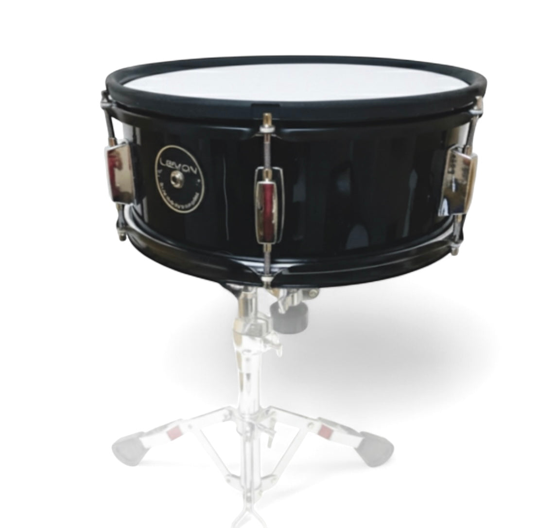 Lemon Shell Pack Black Sparkle Bass Tom Snare Drum for Roland Or Strike Kit