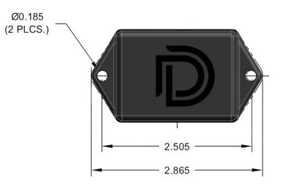 Trigger Jack Box Housing Enclosure for Electronic Cymbal Snare Tom Drum DIY