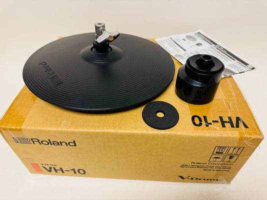 Roland VH-10 hi Hat Cymbal with box and Sensor VH10