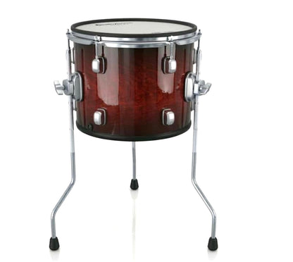 Dolby 12” x 9” Dual Core RED FADE Floor Tom for Electronic Roland Drum