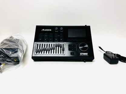 Alesis Strike Drum Module Brain with Cables and Mount Plate