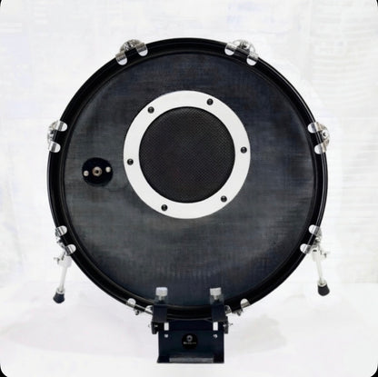 Dolby Drums 16” Electronic Kick Drum BLACK Sparkle Bass for Roland Alesis HX