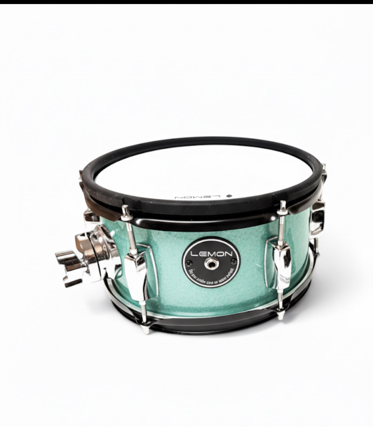 Lemon Shell Pack BLUE Sparkle Bass Tom Snare Drum for Roland Or Alesis Kit