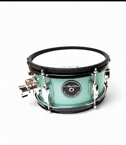 Lemon Shell Pack BLUE Sparkle Bass Tom Snare Drum for Roland Or Alesis Kit