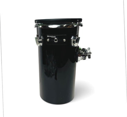 6 x 12” Electronic Black Acrylic Octoban Dual Zone for Roland Alesis Drum