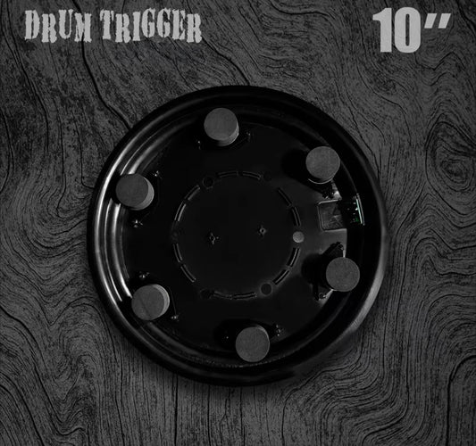 10” 6 Trigger plate Tray w Rim Zone for Roland Alesis Acoustic Drum