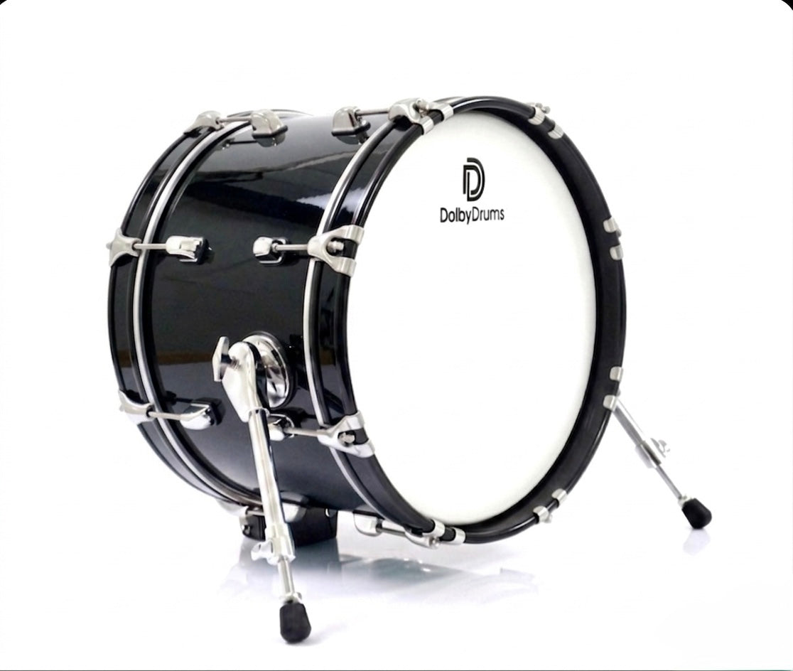 Dolby Drums 16” Electronic Kick Drum BLACK Bass for Roland Alesis HX