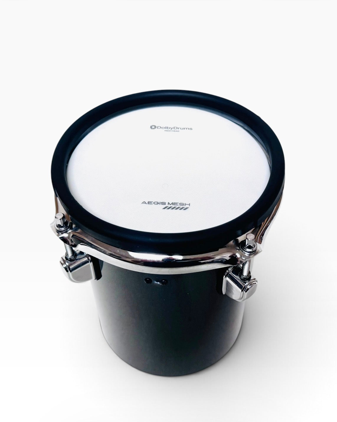 6” x 8” Black Electronic Octoban Dual Zone B-STOCK for Roland Alesis Drum