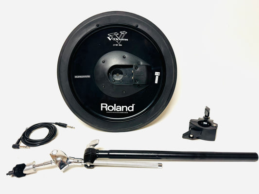 Roland CY-15R Black Ride Cymbal with Arm Clamp Cable CY15 CY-15