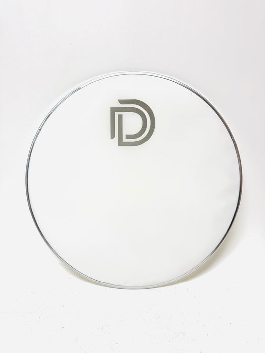 Dolby Drums 20” 3-Ply MESH Low Volume Resonant or Batter Drumhead White