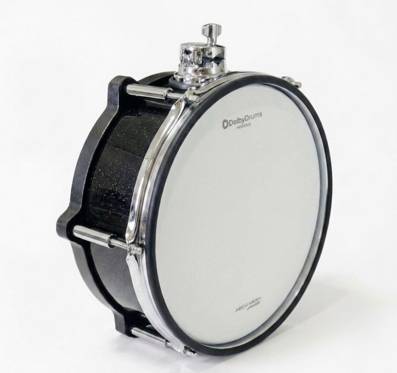 Dolby 10” Electronic Black Sparkle TOM w 6 Triggers for Roland Alesis Drum