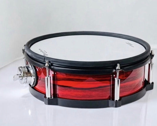 Dolby 12” Electronic Red Wood Tom or Snare w 6 Triggers for Roland Alesis Drum HX