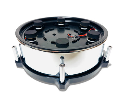 12” Chrome Metal Electronic SNARE w 6 Triggers M6 PRO for Roland Alesis Drum