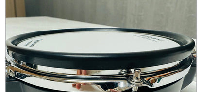 10” Rubber Rim Hoop Guard Protector for Roland Alesis or Acoustic Drum