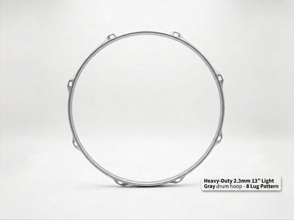 Dolby 13” Gray Hoop 8 Lug 2.3 mm Heavy Duty Triple Flange
