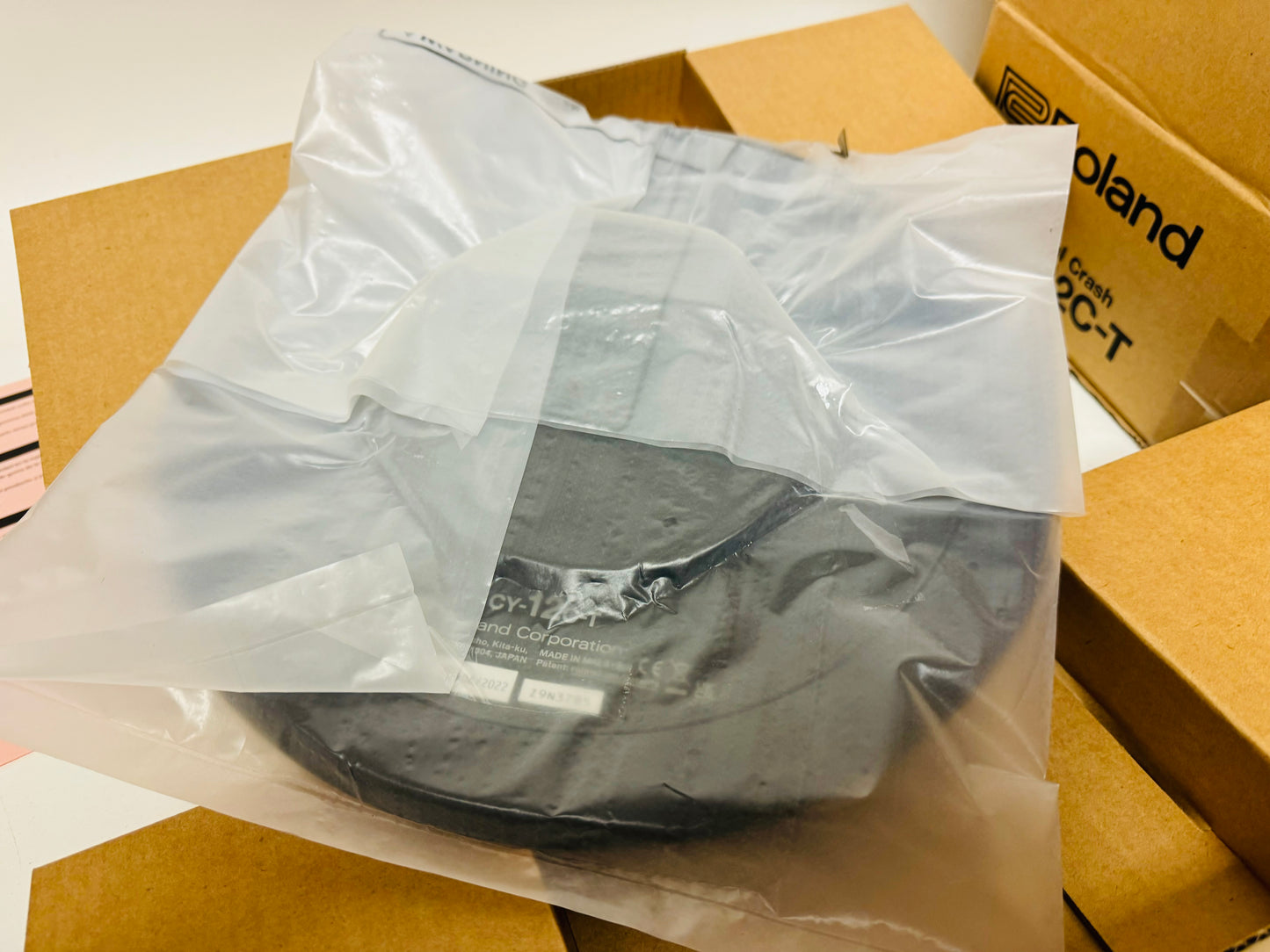 Roland CY-12C-T Thin Black Back Cymbal CY12