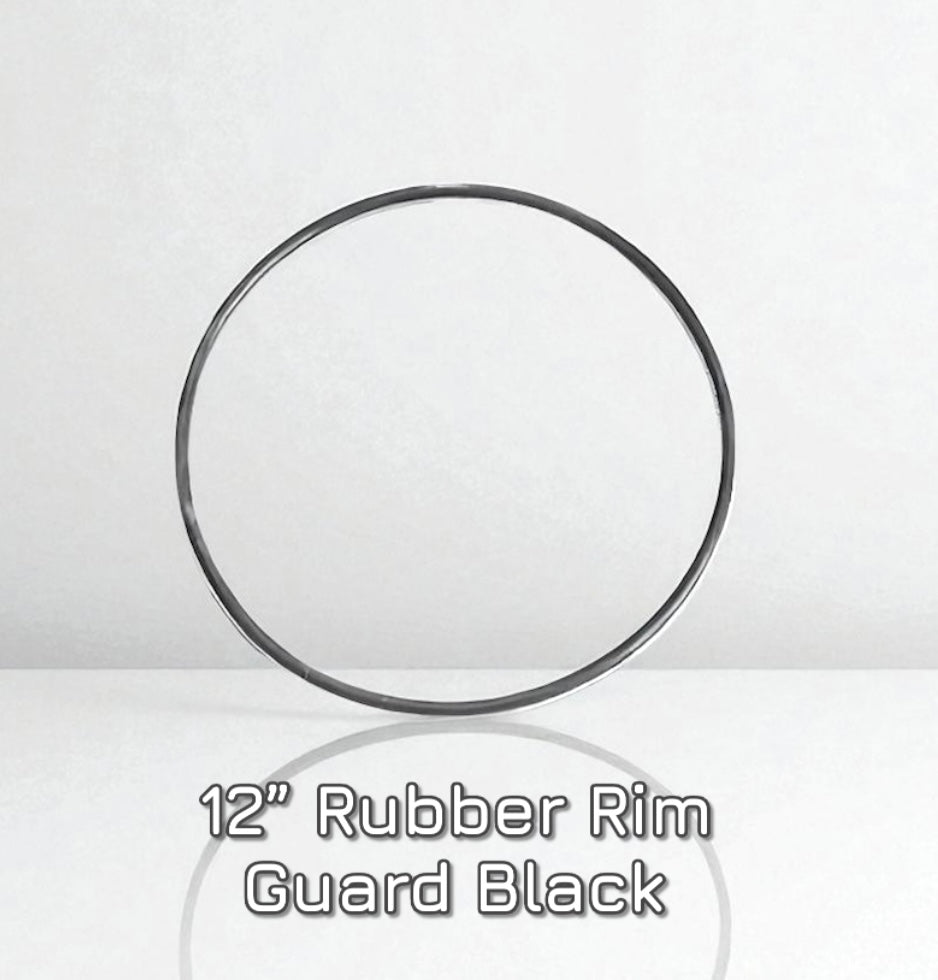 12” Rubber Rim Hoop Guard Protector for Roland Alesis or Acoustic Drum