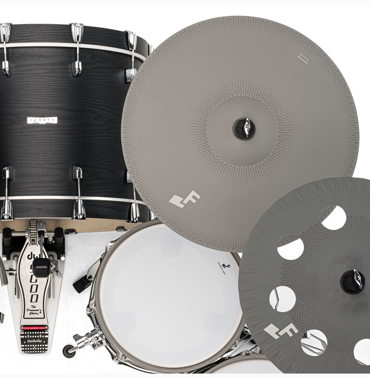 EFNOTE 20” Ride Cymbal w BOOM Stand EFD-C20