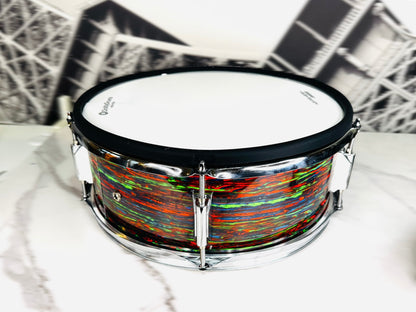 HXM 14” X 5” Psych Red Mod Snare Drum for Roland Alesis Lemon Kit