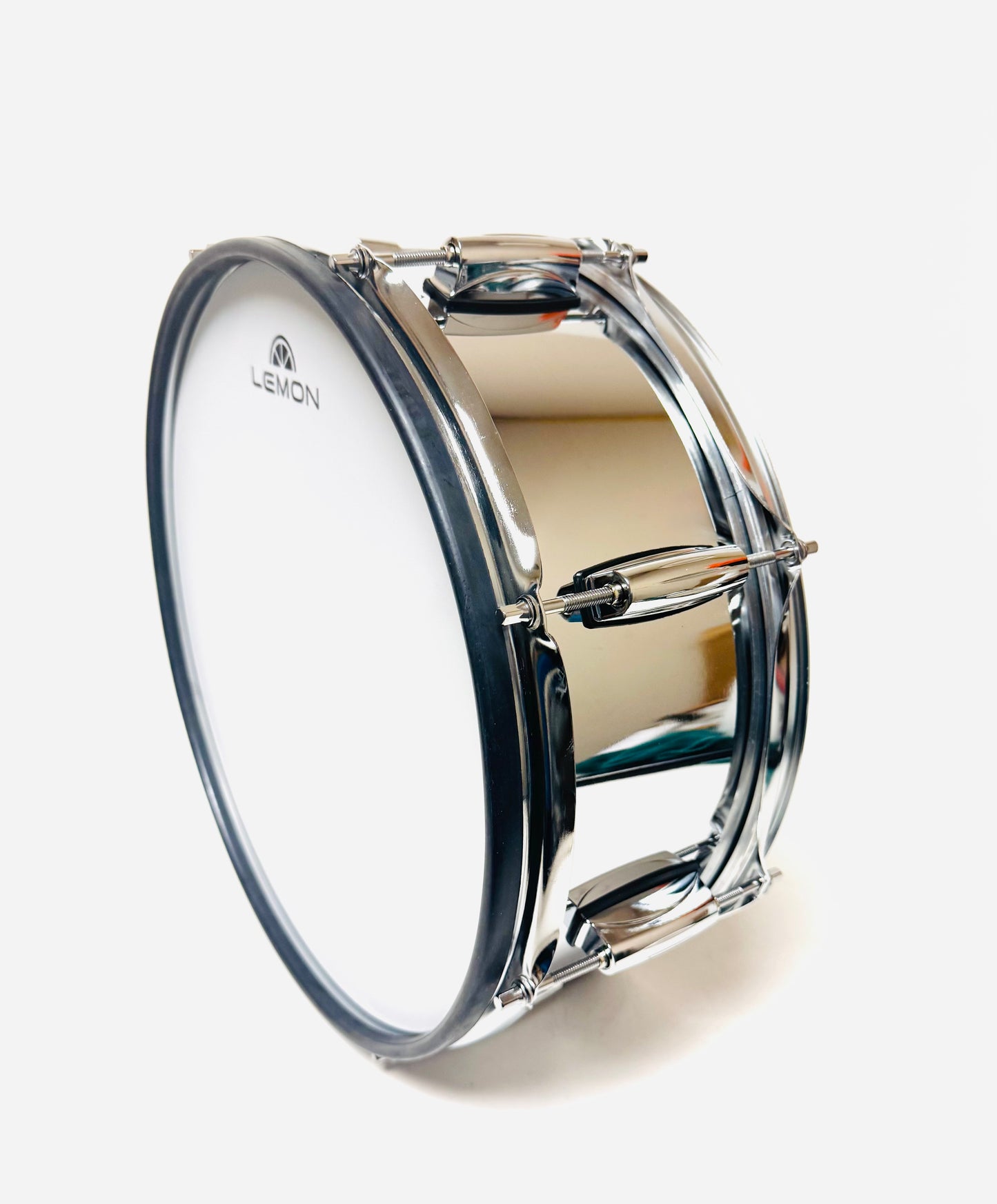 Lemon 14 x 5.5” CHROME Mesh Snare for Roland or Alesis Strike