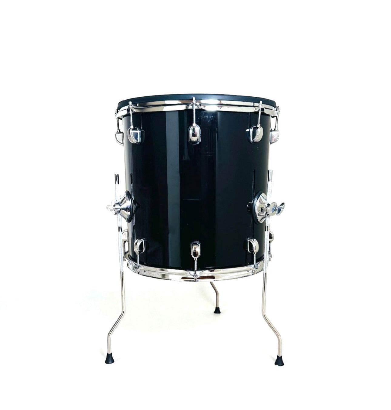 14 x 14” Floor Tom Electronic Full Shell Black for Roland Alesis