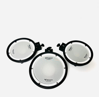 Set of Roland (1) PDX-8 & (2) PDX-6A Trigger Mesh Head V-Drums Pad Set Lot