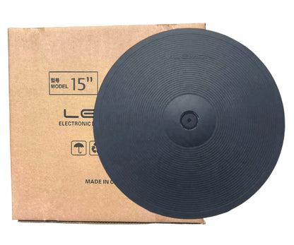 Lemon LARGE Cymbal Pack 15” Crash 18” Ride 14” Hi Hat for Roland Alesis Kit