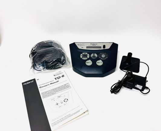 Roland TD-6 Module Brain Cables Power TD6