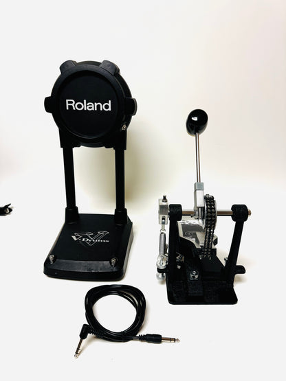 Used Roland KD-9 Drum Tower with NEW kick pedal