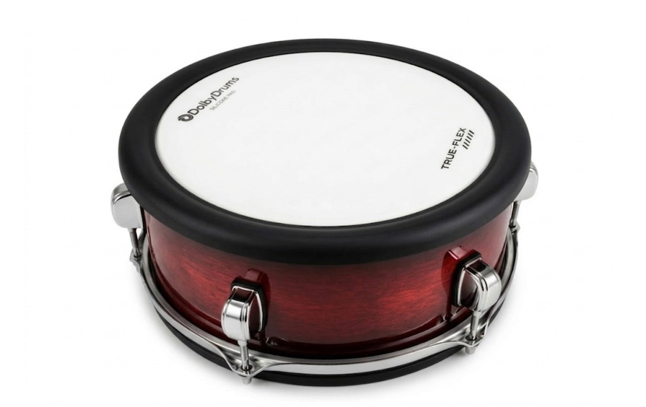 Dolby 12” Silicone Red Fade Electronic SNARE for Roland Yamaha Drum