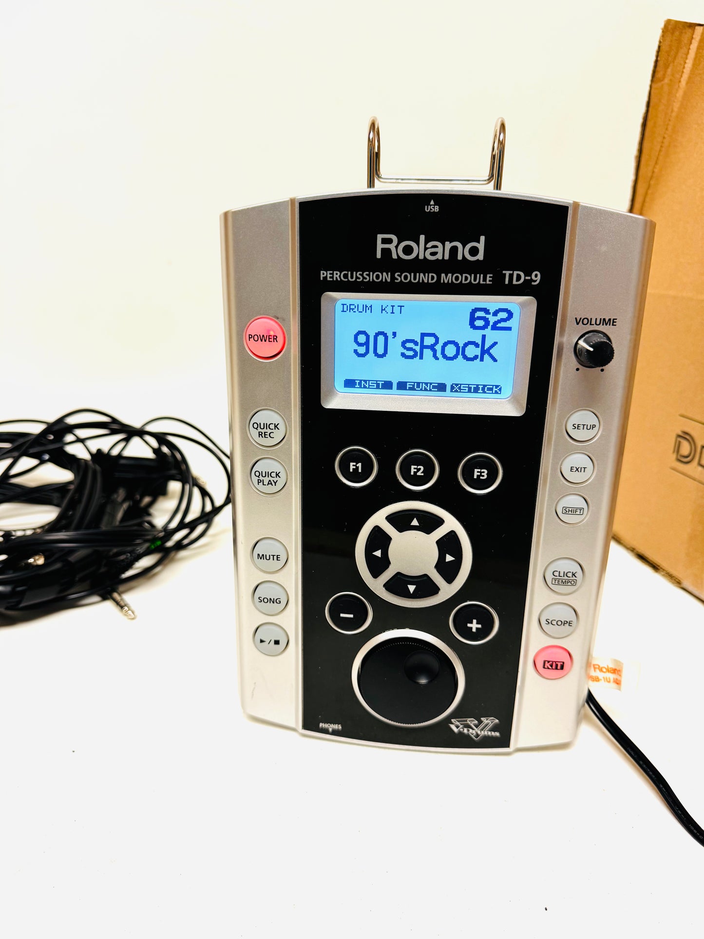 Roland TD-9 V2 Module Brain Cables TD9
