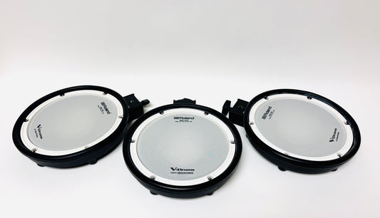 Roland Pad Set of 3 Black PDX-8 8” Mesh Tom for Kit