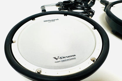 Pair of Roland PDX-8 Mesh Pads with Mount Clamp and Cable PDX8