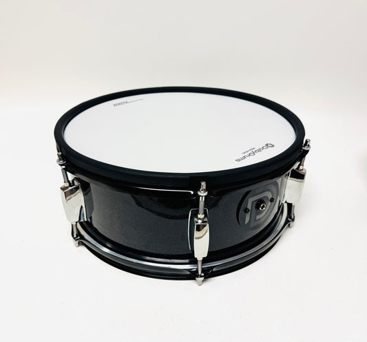 Lemon 13x5 Black Sparkle SNARE Drum w Upgrades for Roland Alesis Strike Strata Kit